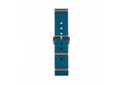 Bracelet de montre - couleur bleu canard - Briston