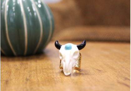 BISON & TURQUOISE - Bague...