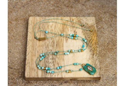ISIS TURQUOISE - Collier...
